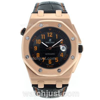 Audemars Piguet Royal Oak Limited Edition Automatic Rose Gold Case with Black Dial