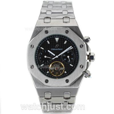 Audemars Piguet Royal Oak Tourbillon Automatic with Black Dial S/S