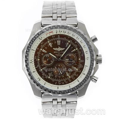 Breitling for Bentley Motors T Automatic with Brown Dial S/S