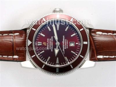 Breitling Super Ocean Heritage Swiss ETA 2824 Movement with Brown Dial-ULTIMATE Version