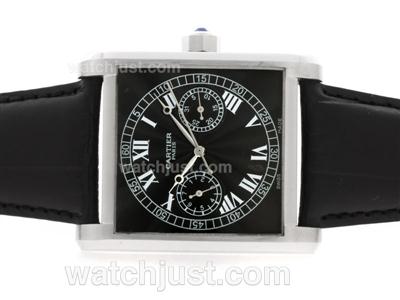 Cartier Argent Automatic with Black Dial