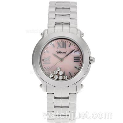 Chopard Happy Sport with Pink MOP Dial S/S