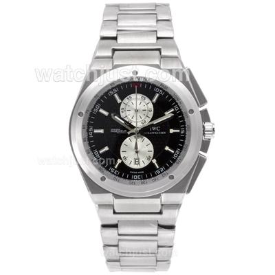 IWC Ingenieur AMG Working Chronograph with Black Dial S/S