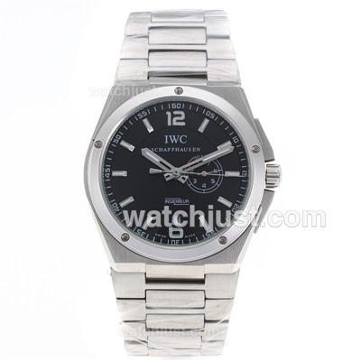 IWC InGenieur Automatic with Black Dial S/S