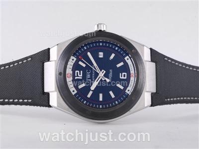 IWC Ingenieur Swiss ETA 2824 Movement with Black Dial-28800bph