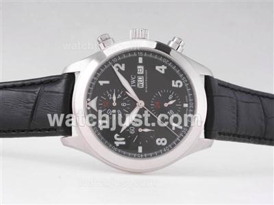 IWC Saint Exupery Automatic with Black Dial