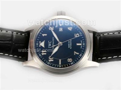 IWC Pilot Mark XVI Swiss ETA 2836 Movement with Black Dial-AR Coating