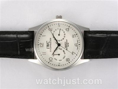 IWC Portuguese Chronograph with White Dial