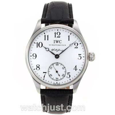 IWC Portuguese F.A Jones Manual Winding with White Dial-New Version