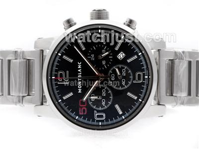 Montblanc Time Walker Working Chronograph with Black Dial-50th Limited Edition