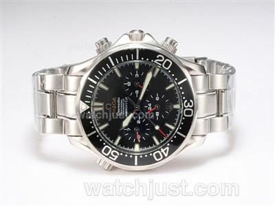 Omega Seamaster Americas Cup Automatic with Black Dial and Bezel