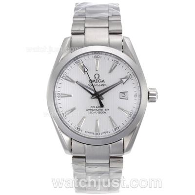 Omega Seamaster Automatic with White Dial S/S