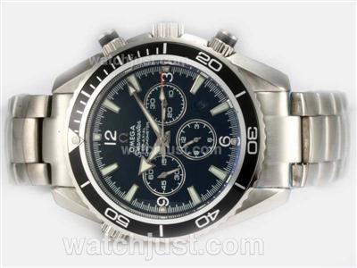 Omega Seamaster Planet Ocean Automatic-Same Chassis As 7750-High Quality