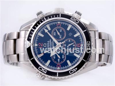 Omega Seamaster Planet Ocean Automatic with Black Dial Same Chassis As 7750-High Quality