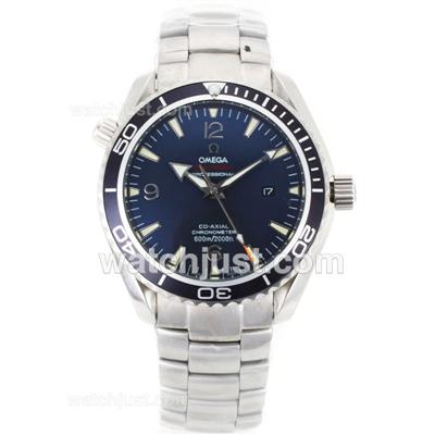 Omega Seamaster Planet Ocean Automatic with Blue Dial S/S