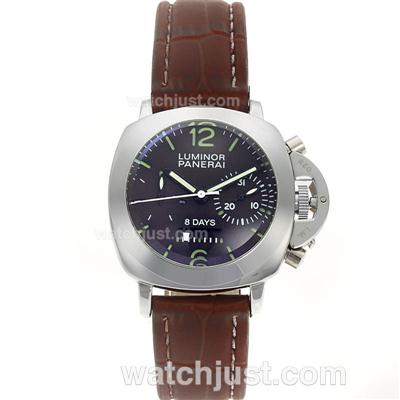 Panerai Luminor 8 Days Automatic with Brown Dial-Lady Size