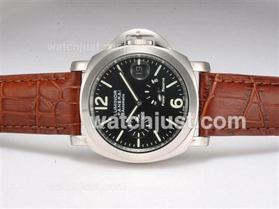 Panerai Luminor Power Reserve Working Automatic with Black Dial