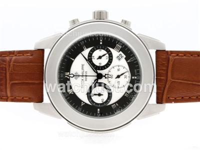 Patek Philippe Classic Working Chronograph with White Dial-Roman Marking