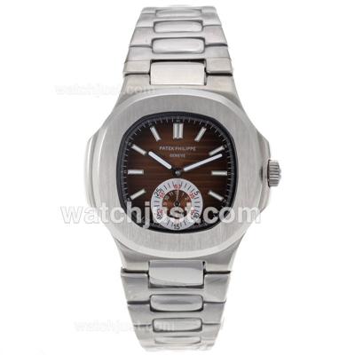 Patek Philippe Nautilus Automatic with Brown Dial S/S