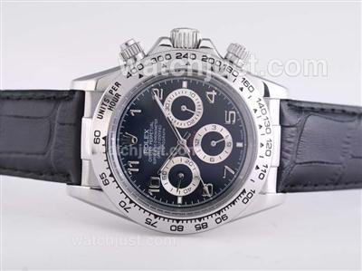 Rolex Daytona Automatic with Blue Dial-Number Marking