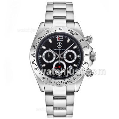 Rolex Daytona Working Chronograph with Black Dial S/S-Mercedes-Benz Edition