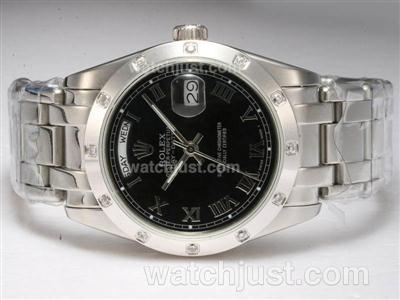 Rolex Masterpiece Automatic with Black Dial