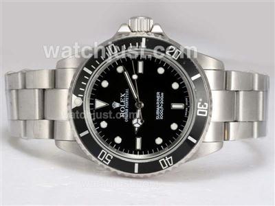 Rolex Submariner Automatic with Black Dial and Bezel