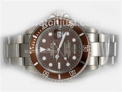 Rolex Submariner Harley Davidson Automatic with Brown Dial and Bezel