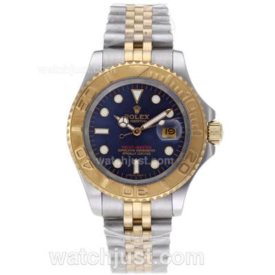 Rolex Yacht-Master Automatic Two Tone with Blue Dial