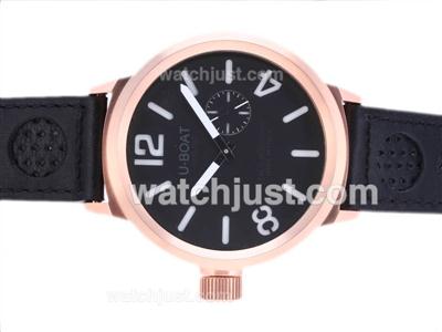 U-Boat Italo Fontana U-B497 Automatic Rose Gold Case With White Marking