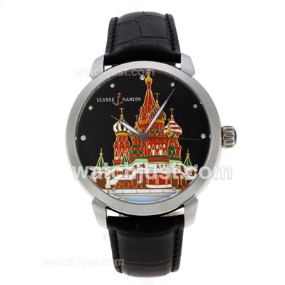 Ulysse Nardin Kremlin Set Automatic with Black Dial-18K Plated Gold Movement