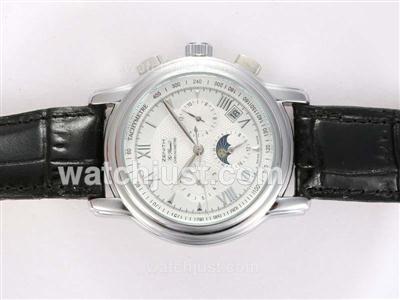 Zenith Port Royal Automatic Moonphase with White Dial