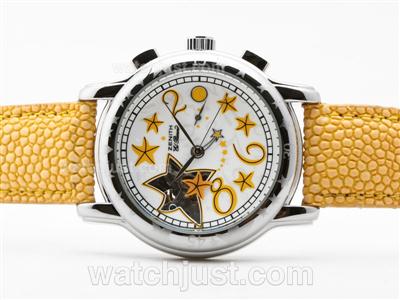 Zenith Star Open Sea Automatic White Dial with Orange Marking/Strap